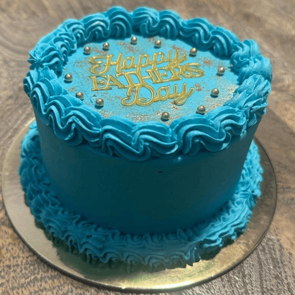 Ocean Blue Celebration Cake