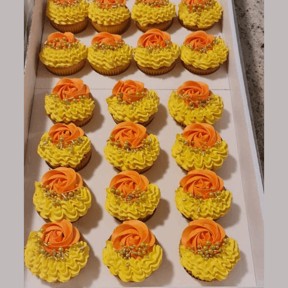 Golden Sunburst Rosette Collection