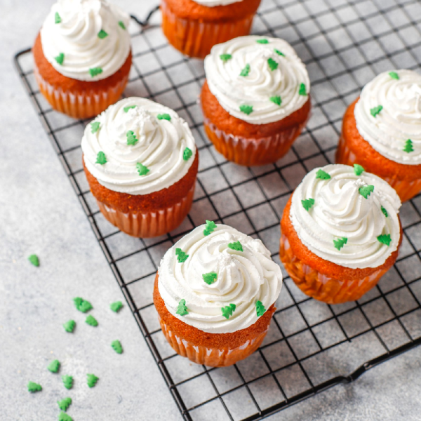 Vanilla Swirl Cupcakes