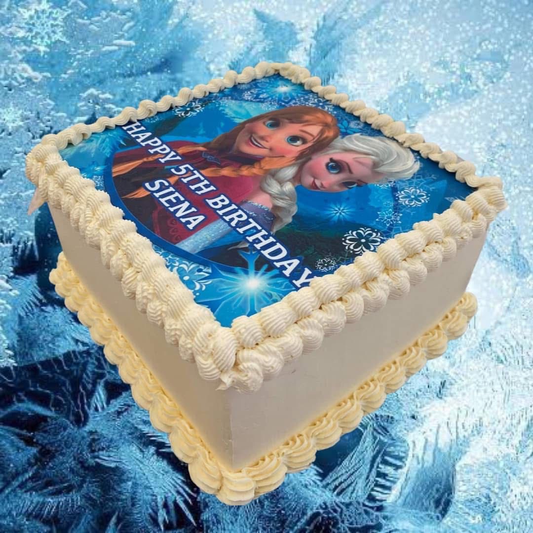 Frozen Theme Cake